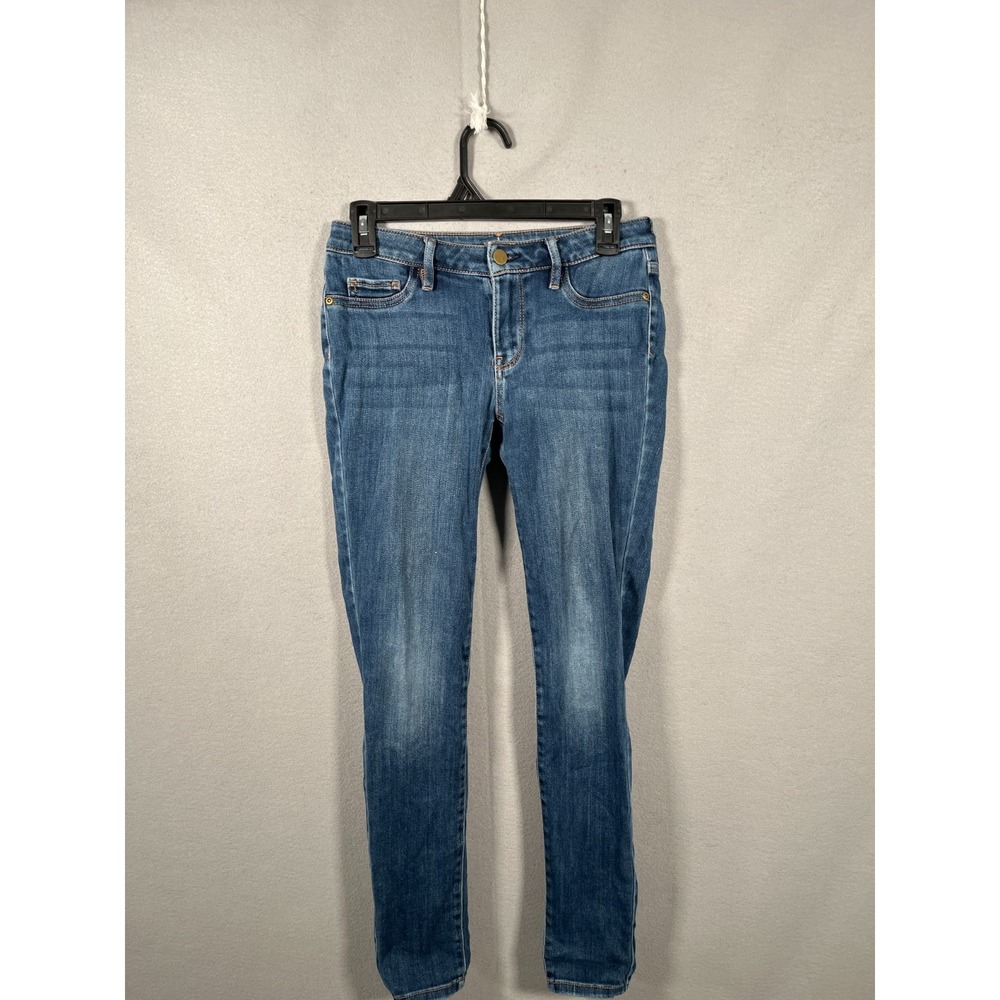 Soho New York & Company Jeans Womens 30W Blue Denim Medium Wash Curvy Legging‎